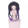 Anime 35cm Women Cosplay Wigs Demon Slayer Kimetsu No Yaiba Kochou Shinobu Wig Cosplay Costume Heat Resistant Synthetic Hair