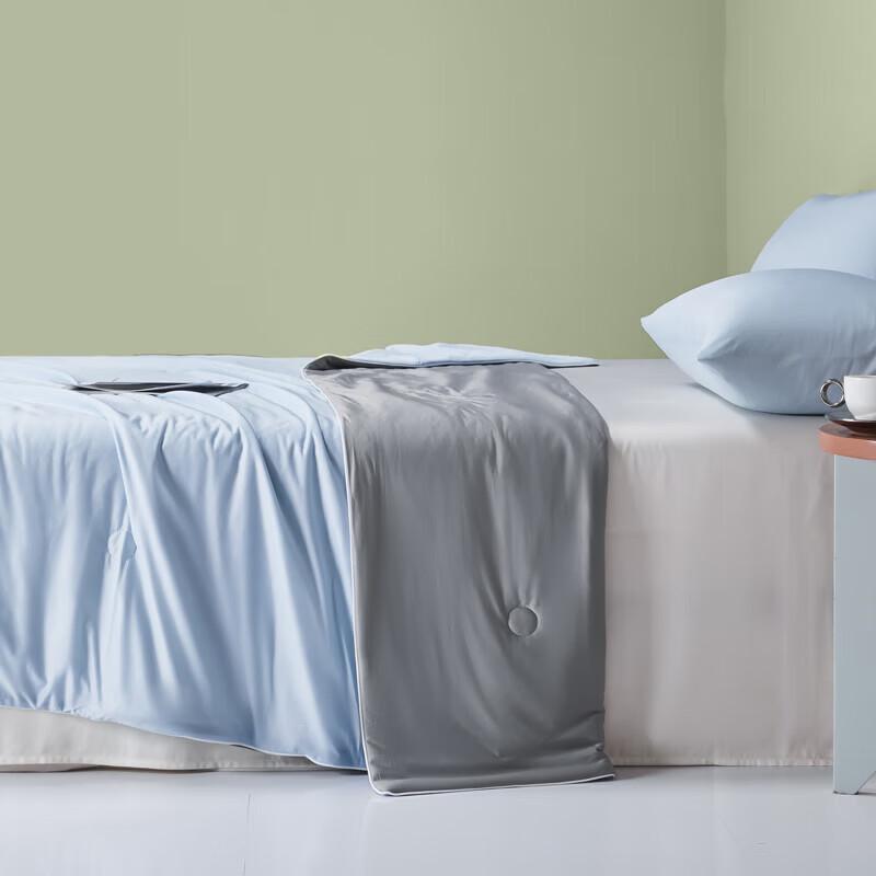 Belle Anna Cloud Mica Cooling Cotton Summer Quilt