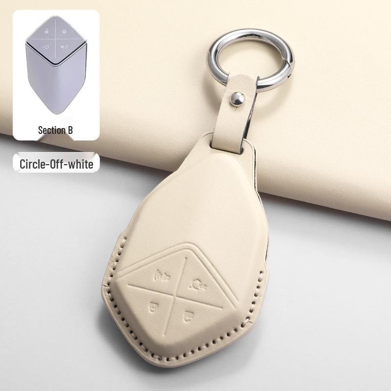 Changan Deepal S7 Key Case: Premium Enclosed Buckle Shell for Car Interior Decoration