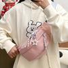 Trendy Nylon Casual Bag for Women, Crossbody And Backpack for Women, Sporty Chest Bag, Unique Versatile Waist Bag