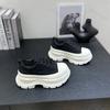 Women's Casual Shoes 2026 Spring Autumn New Vintage Comfort Height Increase Board Shoes Outdoor Non Slip Lace Up Platform Shoes