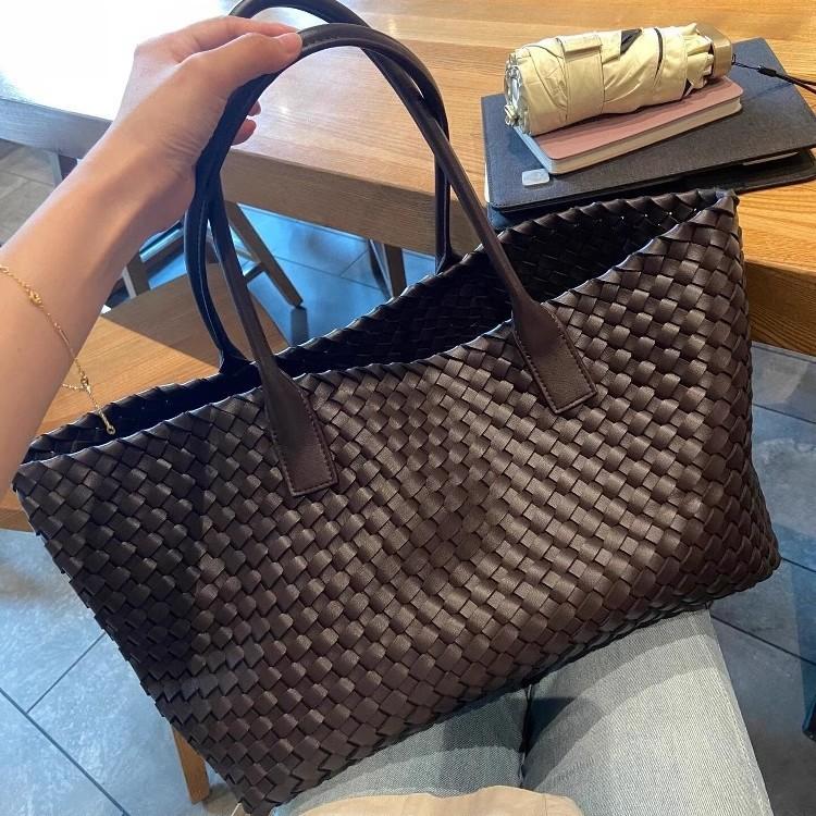 Handbag Tote Bag Shoulder Bag Large-capacity Woven Bag Simple Casual Summer New Fashionable All-matching Personality