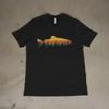 Trout Fly Fishing Shirt Outdoor Forest Nature Wildlife Fisherman Tee
