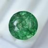 Natural Green Emerald Loose Gemstone 10x10mm Round Cut for Jewelry Making and Gem Collections