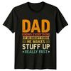 Dad Knows Everything If He Unisexs TShirt Funny Dad Quotes Fathers Day Gift