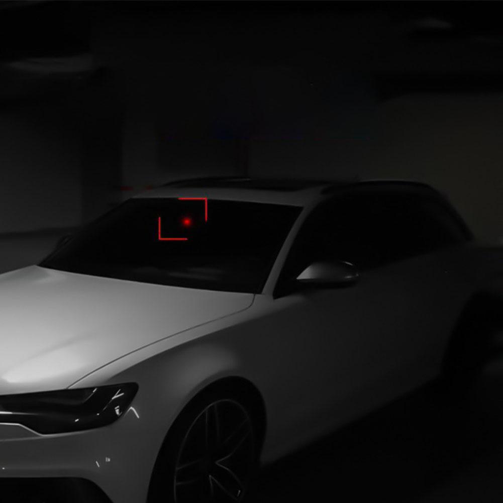 Fahrzeug-Solar-LED-Warnlicht zur verbesserten Diebstahlabschreckung