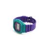 Casio Série G-SQUAD étanche mouvement quartz sportif bracelet en résine montre japonaise et coréenne montre homme cadran violet DW-5600TB-6