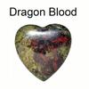 Heart-Shaped Natural Crystal Gemstone Pendant (20mm)