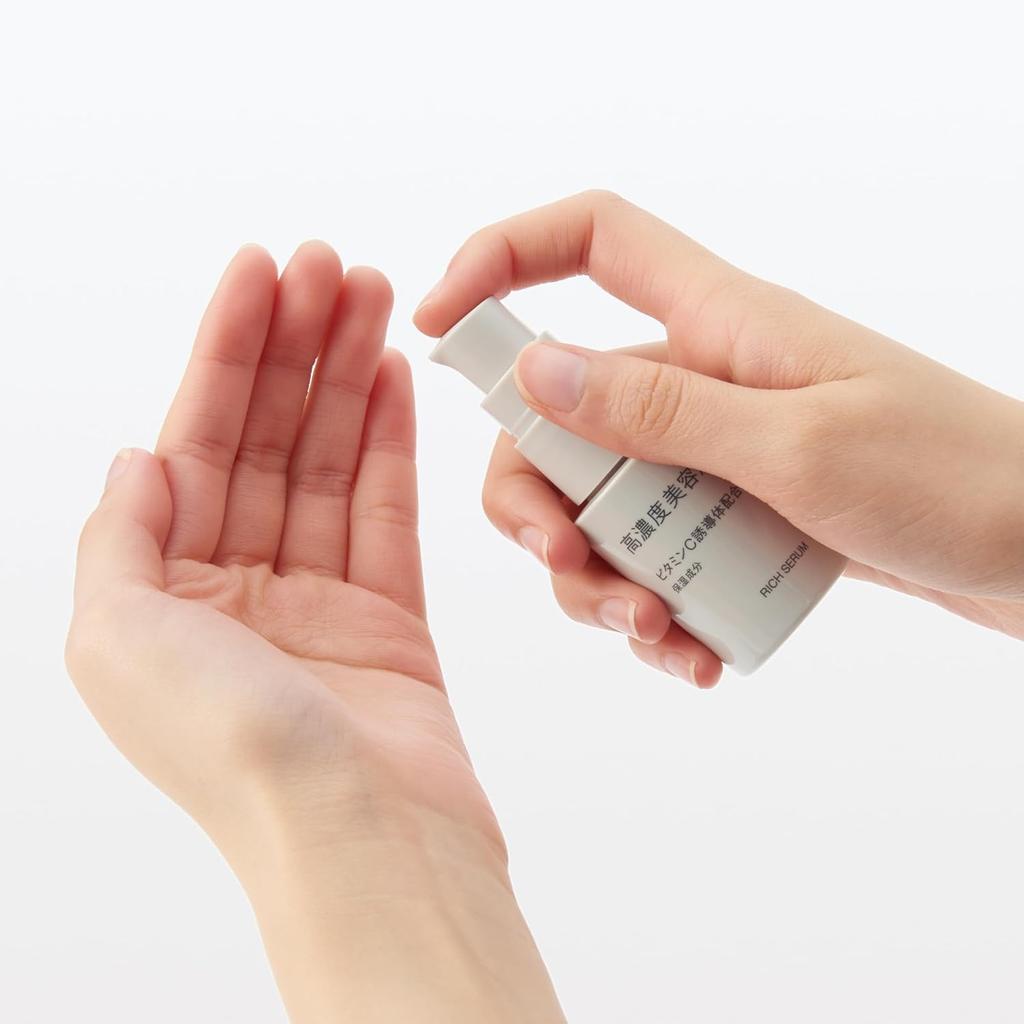 MUJI High Concentration Beauty Serum with Vitamin C OAO35A3A Derivative, 30mL,