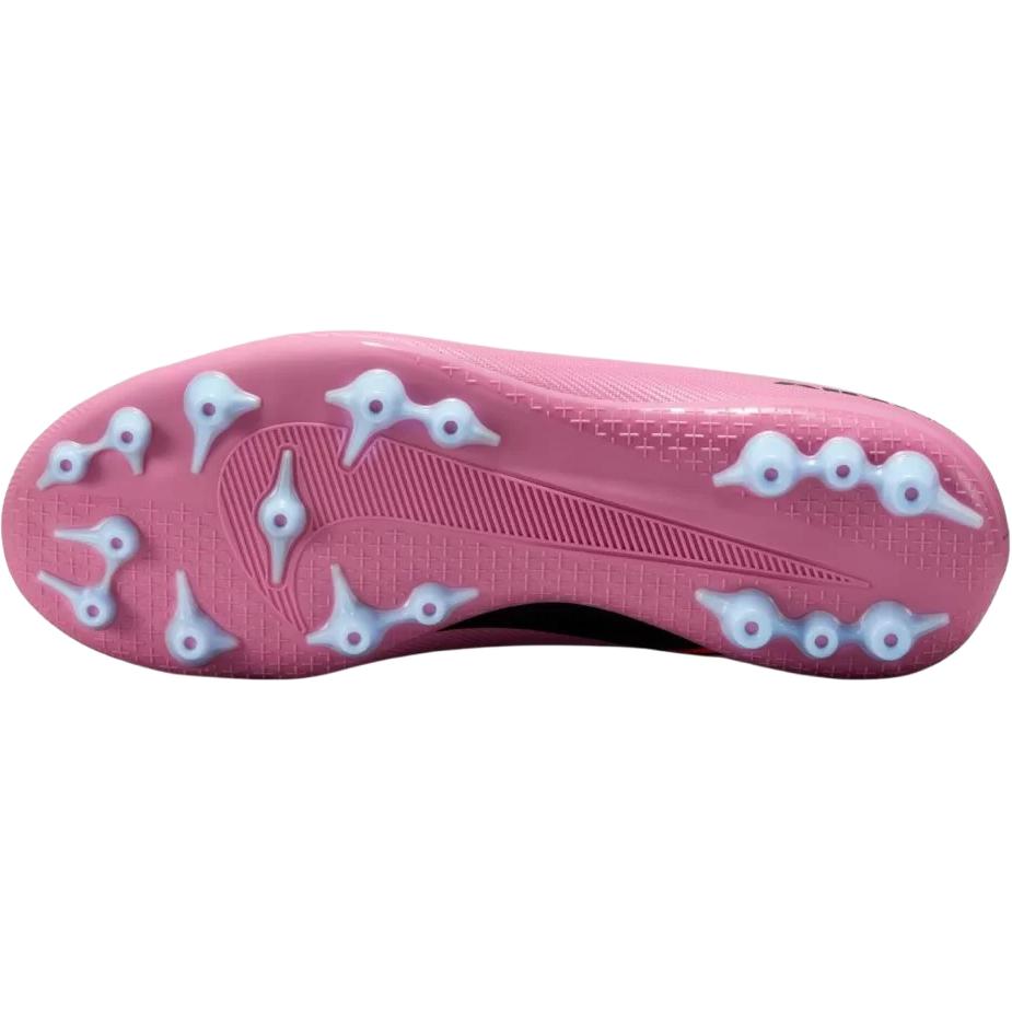 Nike Mercurial Vapor 16 Comfortable Non-Slip Shock Absorbing Durable Mid-Top Kids Soccer Shoes Bright Pink Kids Soccer Shoes FQ8308-600