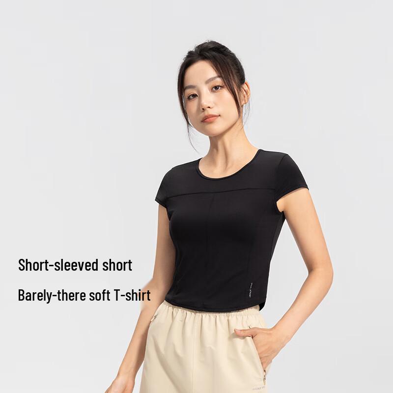 MOLY VIVI Women s Outdoor Sports Short Sleeve T-Shirt L