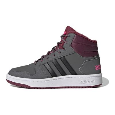 Neo Hoops 2.0 Comfortable Versatile Durable Mid-Top Kids Basketball Shoes Kids Sneakers Cool-Grey GZ7796