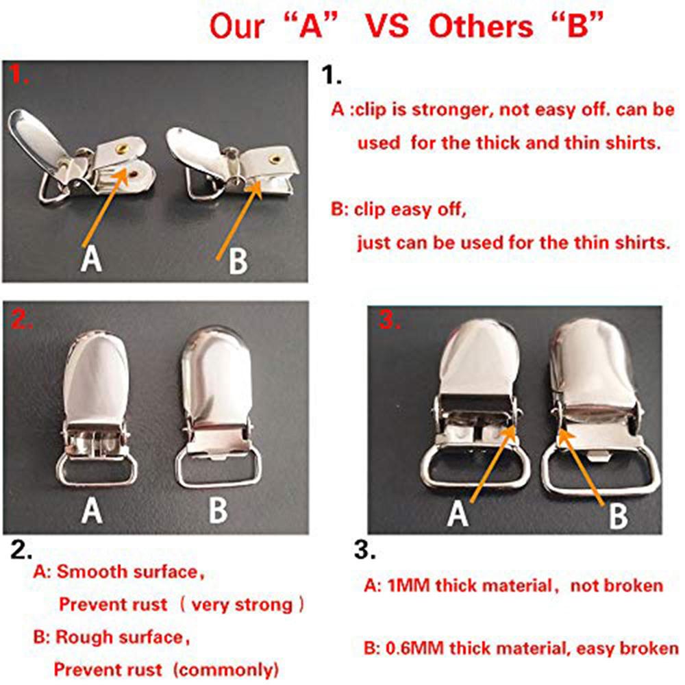 Adjustable Elastic Garter Straps Sock Non-slip Clamps Mens Shirt Stays Military