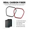 Real Soft Carbon Fiber Sticker For Chevrolet Corvette C8  2020 2025 2025 2025 Car Steering Wheel Center Frame Ring Accessories