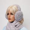2024 Women's Winter Velvet Earmuffs: Thickened, Foldable Design for Warmth Outdoors