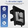 ABLZ-Car Front Right Console Grill Air Condition Outlet AC Air Conditioner Vent For BMW F10 F11 5 Series 64229166884
