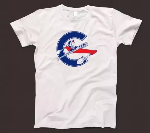 

Columbus Jets T Shirt 886 Retro 50s Baseball Team Ohio Pittsburgh Memphis Blues L