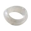 Women Acrylic Resin Chunky Bangle Hypoallergenic Colorful Geometric Irregular Wide Stackable Bracelet Fashion Jewelry Birthday Gift