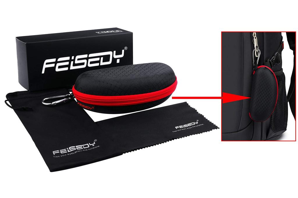 Feisedy Spor Polarize UV TR90 İçin Mükemmel ve B2454 Çocuk Güneş Gözlüğü, Camlar, Koruma, Ultra Hafif, Golf, Koşu, Beyzbol, Levrek, Balık Tutma,
