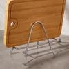 Kesme Tahtası Tutucu Paslanmaz Çelik Tava Kapağı Rafı Kesme Tahtası Standı Tutucu Mutfak Eşyaları Düzenleyici Kesme Tahtası Tencere Kapağı
