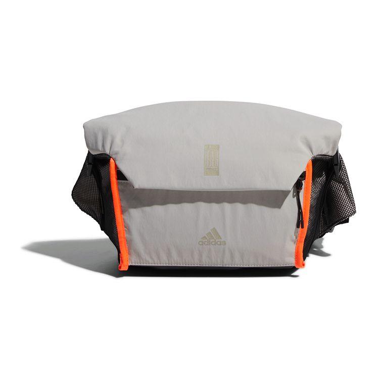 Adidas Wuji Flap Polyester Shoulder Bag Unisex bags Gray FT6612 Gray