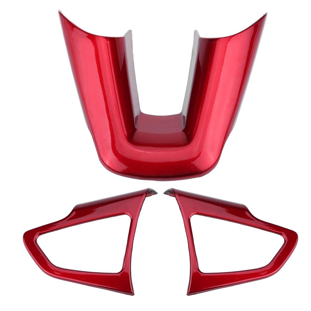 ABS Car Styling Steering Wheel Buttons Decoration Cover Trim Sticker for Ford Focus 2015 2018