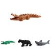3d Animal Crocodile Building Blocks Diy Plastic Toy Gift For Kids