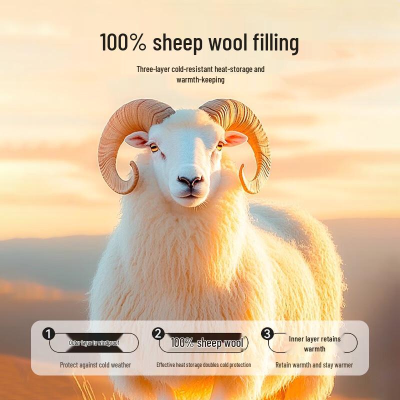 Xueqieman Women's Thickened Thermal Wool Vest