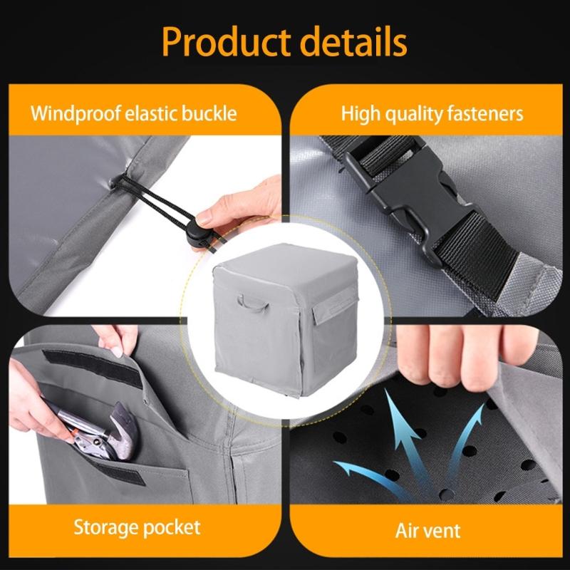 Multipurpose Generator Cover Waterproof Portable Sturdy Fabric Materials Accessory for Most Inverters Generators