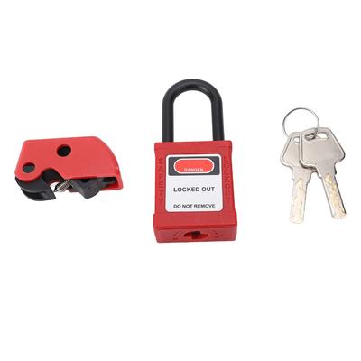 Red Circuit Breaker Lockout Device Safe Circuit Breaker Lockout Kit  Power Station