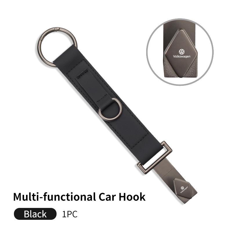 Car Storage Hook Long Headrest Hanger Seat Back Purse Bag Hook For Volkswagen VW Golf 4 5 6 7 Polo Jetta Sagitar Magotan Passat ze4