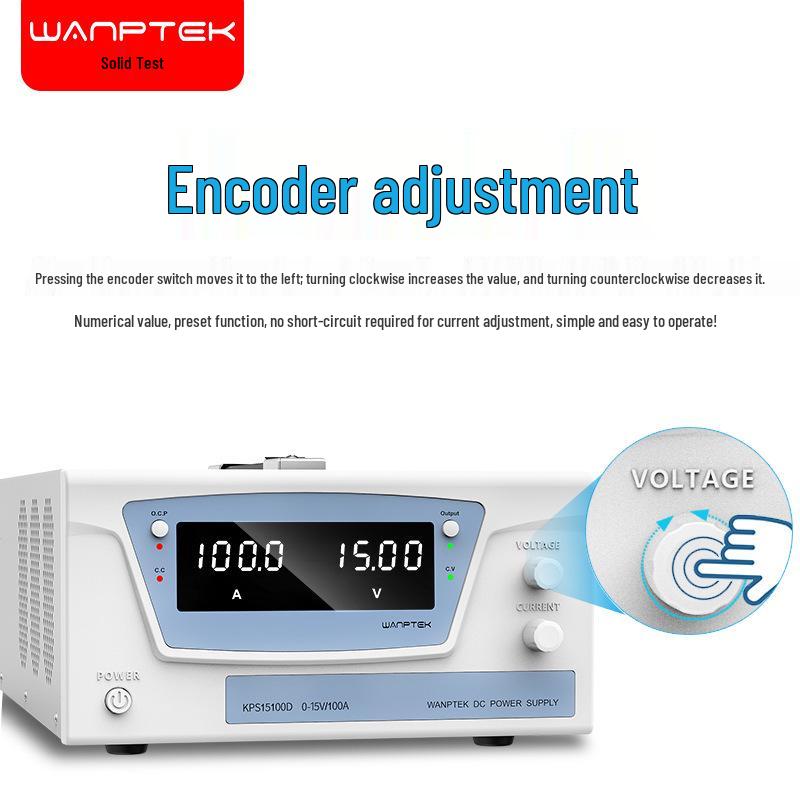 GuCe KPS15100D Adjustable 15V/100A High Current Programmable DC Power Supply
