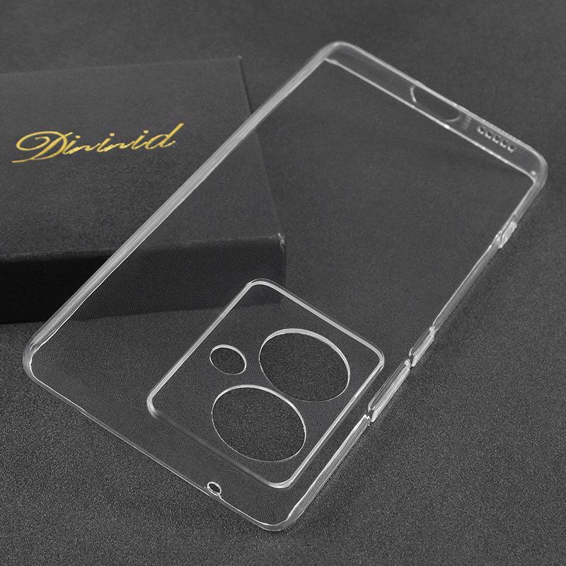 For vivo Y78+ 5G/V29 Lite 5G HD Clear TPU Phone Case Super Thin Precise Cutouts Cell Phone Cover