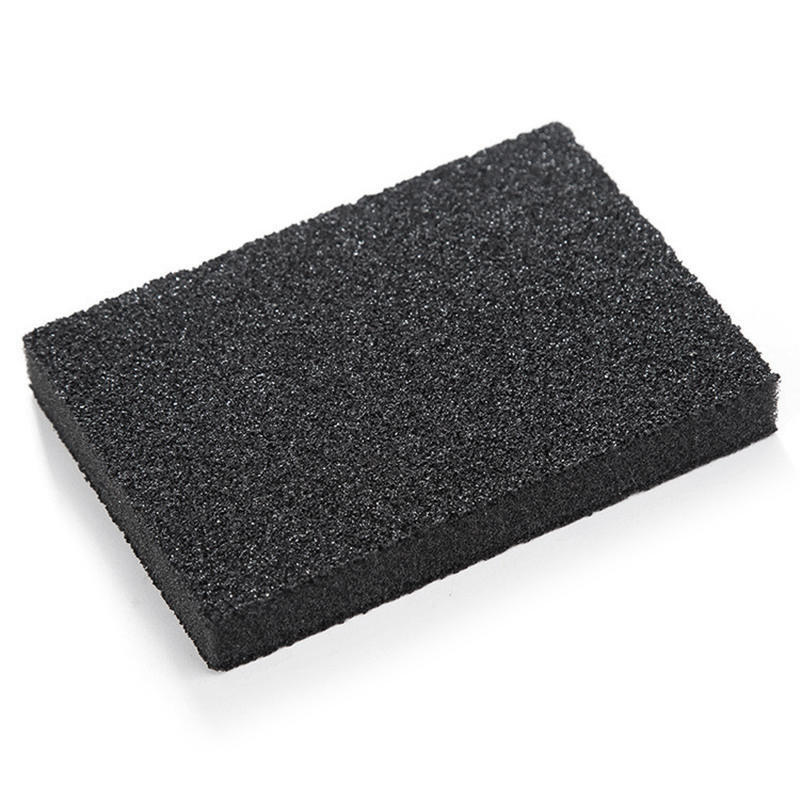 1/3/5pcs Black Emery Sponge Kitchen Emery Cleaner Rub The Pot Except Rust Focal Spots Sponge Kitchen Cleaning Accessories