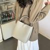 Vintage handheld bucket bag with single-shoulder crossbody women's bag