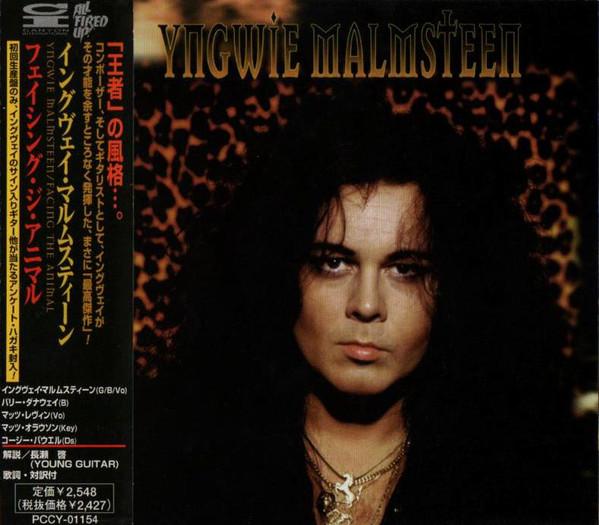 

CD YNGWIE MALMSTEEN - Facing The Animal PCCY01154 CANYON 1997 Japan Obi Rock