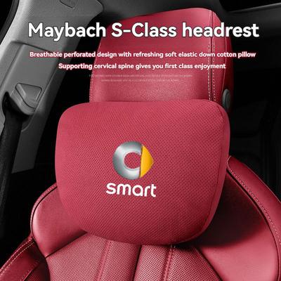 Für Mercedes Benz Smart Fortwo Forfour 451 450 453 EQ Coupe Auto Kopfstütze Weiches Nackenkissen Sitz Lendenkissen Stütze