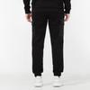 Puma Winterized Cargo Pants With Metallic Logo And Side Pockets, Fleece-Lined Cuffed Men Bottoms Black 848258-01