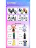 Colorful Stage: Hatsune Miku Cosplay Costume - Mizuki Lolita Full Set