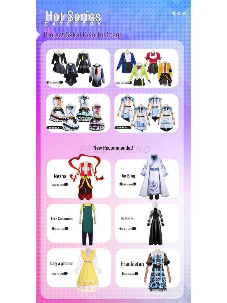 Colorful Stage: Hatsune Miku Cosplay Costume - Mizuki Lolita Full Set