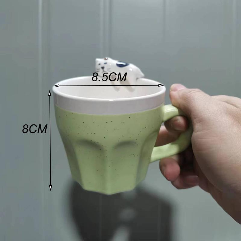 Original Mugs Creative Shaped Mug Cups of Coffee Cup to Go Personalized Gifts Cute and Different Cups Ceramics & Pottery Bar