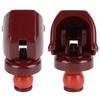 5pcs Wine Champagne Bottle Stopper Wine Preserver Cork Sealing Plug Red