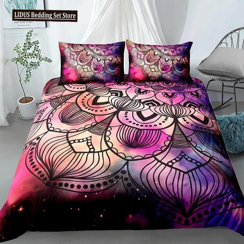 Mandala Bedding Collection Duvet Cover Bohemian Bedspreads Bed Collections Polyester King Queen Full Double Twin Quilt Cover