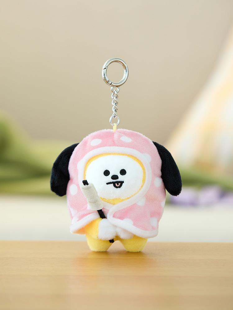 BT21 CHIMMY Campfire Blanket Doll Keychain