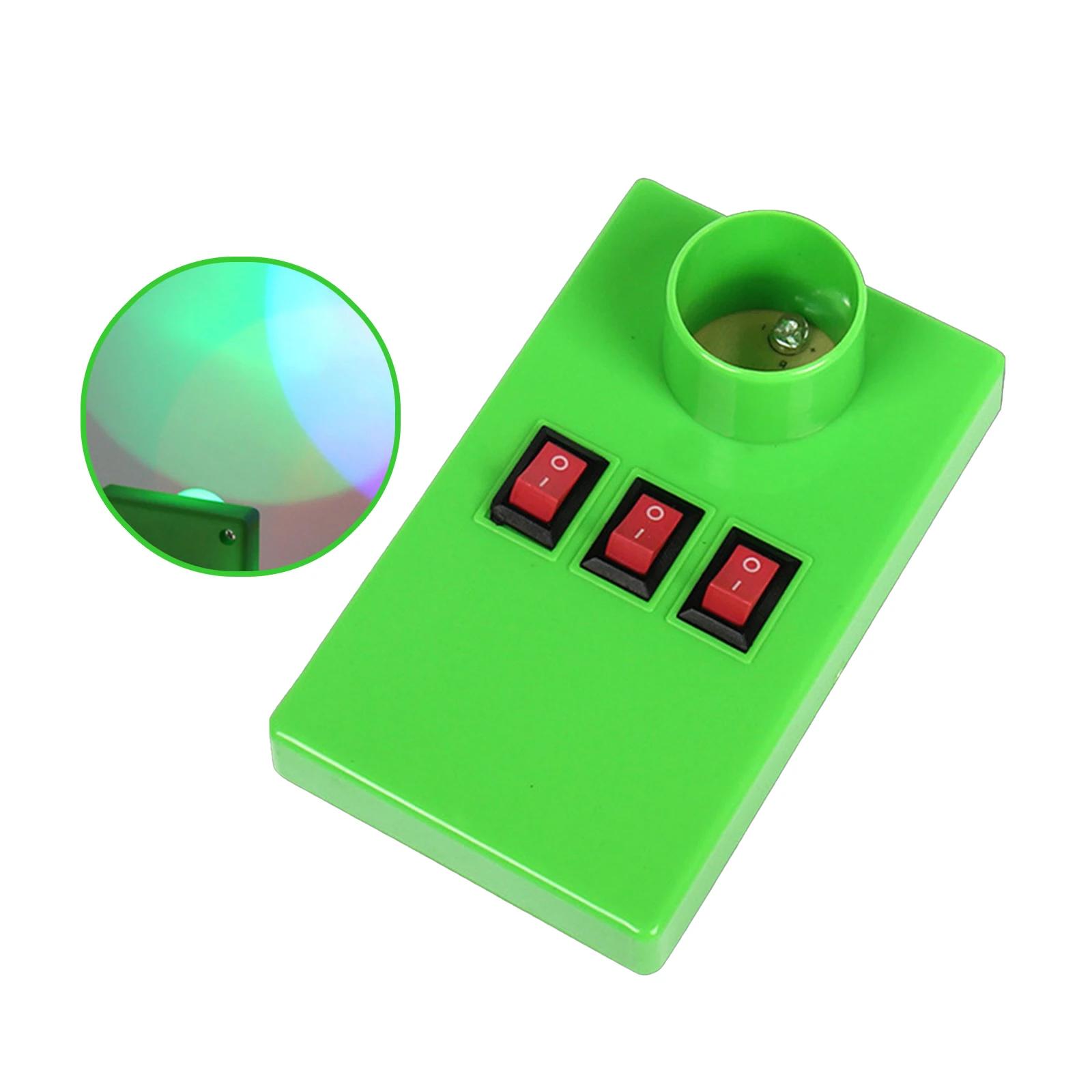 

Три основных цвета света Физический оптический эксперимент Учебное оборудование Инструмент для школьной лаборатории Студент