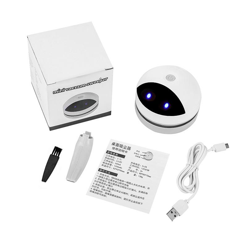Cordless Mini Desktop Vacuum Eraser Cleaner
