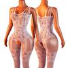Babydolls Sexy Adult Open Crotch Body Stockings Female Black Women Fishnet Lingerie Underwear Transparent Bodysuit Costumes