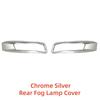 Car Upgrade Chrome Car Accessories Plated Rear Fog Lamp Cover Trim Paste Style For Toyota Corolla Altis 2014 2015 2016 2017