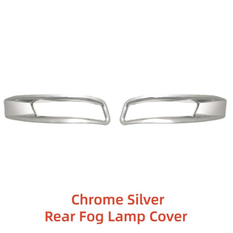 Car Upgrade Chrome Car Accessories Plated Rear Fog Lamp Cover Trim Paste Style For Toyota Corolla Altis 2014 2015 2016 2017
