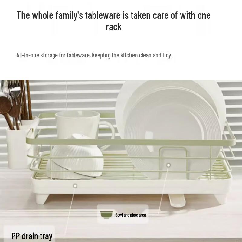 Beifu Dish Drying Rack with Chopstick Holder